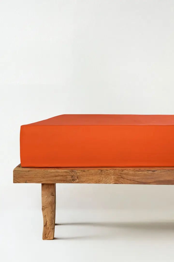 Bambi Lastikli Çarşaf Pamuk – Orange
