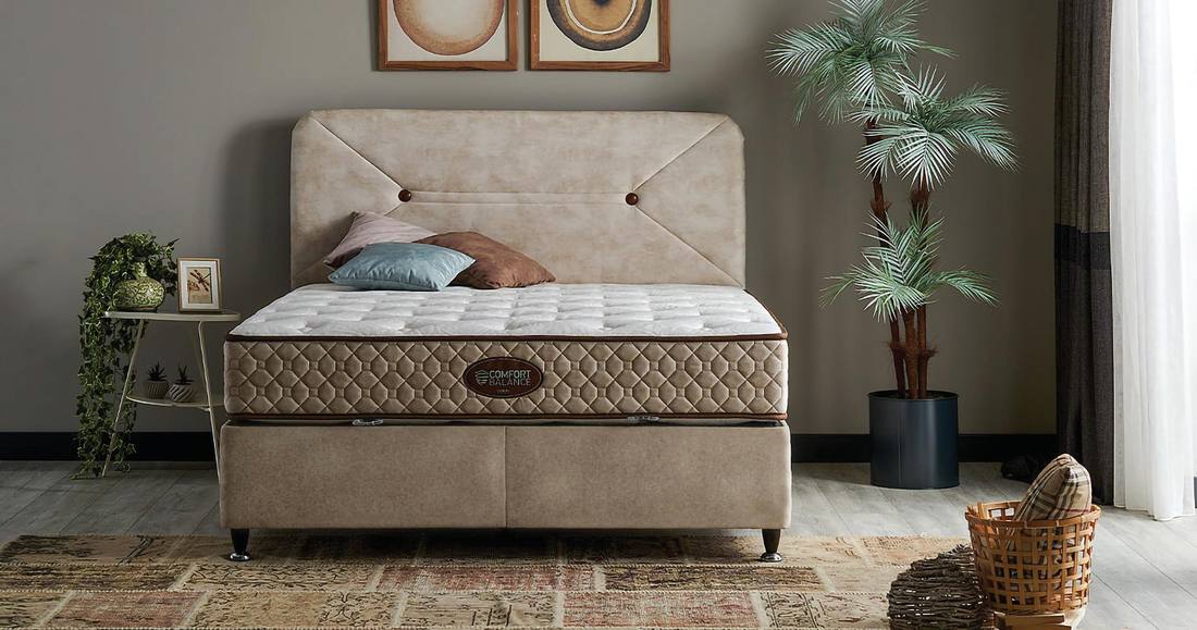 Bambi Comfort Balance Yatak, Baza ve Başlık Seti