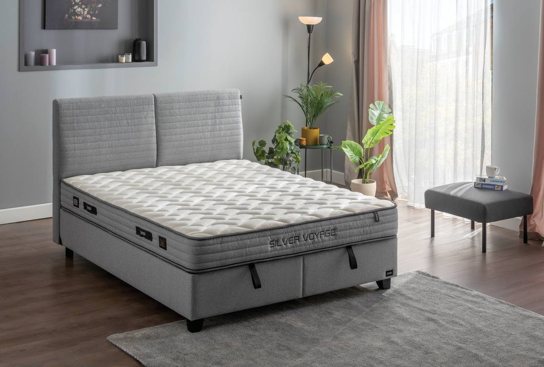 Bambi Silver Voyage Yatak, Baza ve Başlık Seti