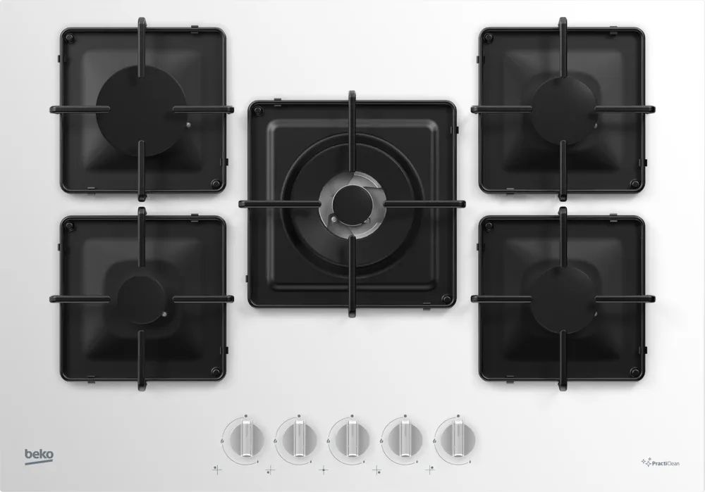 Beko BOCD K 752 EWB 75 cm Ankastre Gazlı Ocak