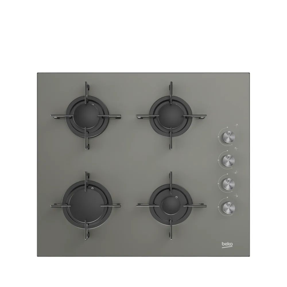 Beko BSOCD T 601 EG 4 Gözü Gazlı Cam Tablalı Set Üstü Ocak