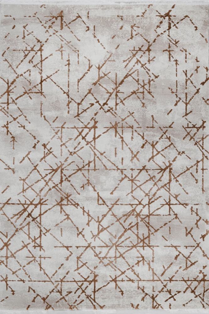 Aspendos Modern 4392T Gri – Terra Akrilik Makina Halı