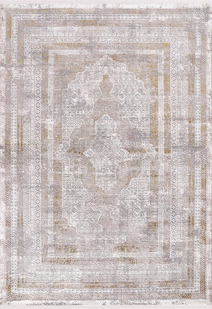 Mocca Klasik 5115S Beyaz – Sarı Halı